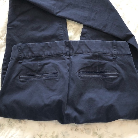J Crew Factory Navy Frankie Chino Pants - Picture 4 of 10